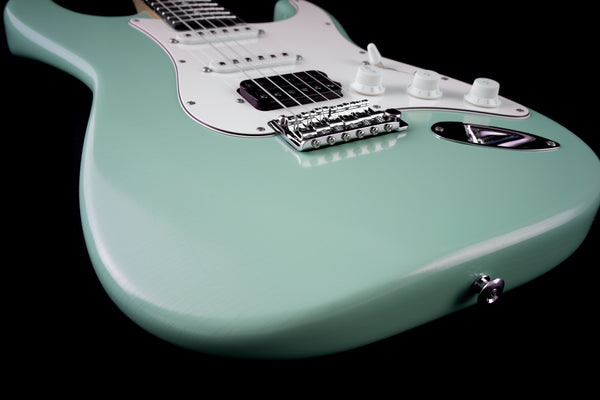 Suhr Classic S Antique, Surf Green, HSS, Rosewood, SSCII