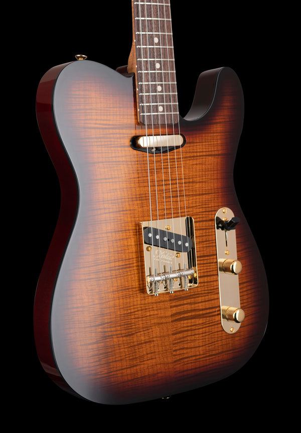 Xotique XTC Tiger Eye Flame Maple Top