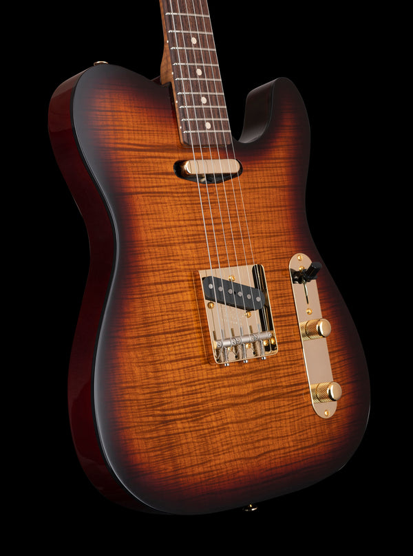 Xotique XTC Tiger Eye Flame Maple Top