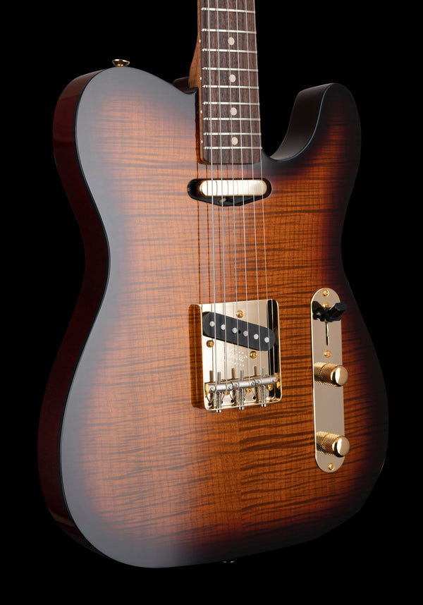Xotique XTC Tiger Eye Flame Maple Top