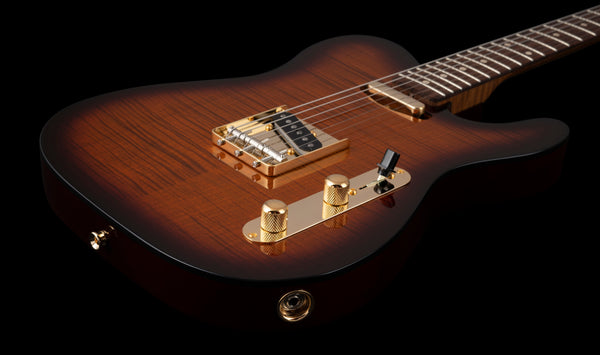 Xotique XTC Tiger Eye Flame Maple Top