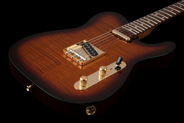 Xotique XTC Tiger Eye Flame Maple Top