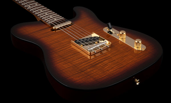 Xotique XTC Tiger Eye Flame Maple Top