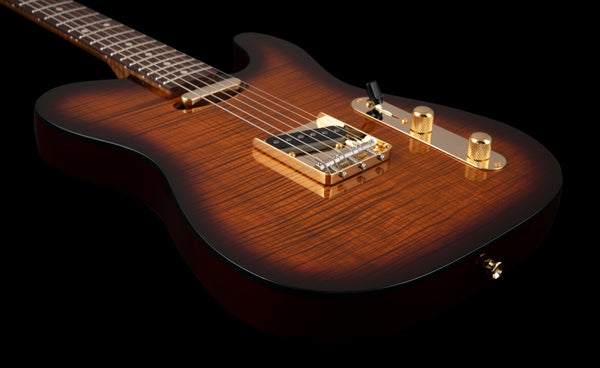 Xotique XTC Tiger Eye Flame Maple Top