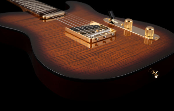 Xotique XTC Tiger Eye Flame Maple Top