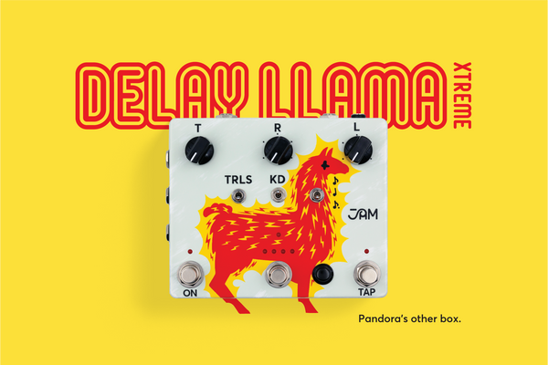 JAM Pedals Delay Llama XTREME