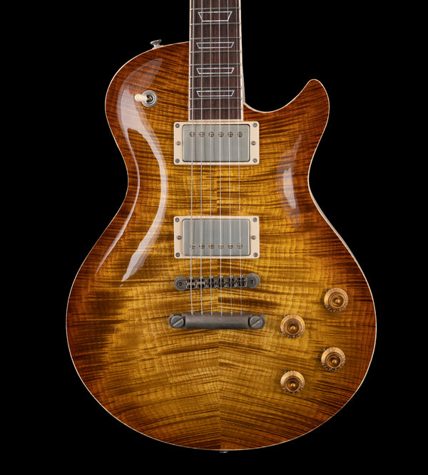 Patrick James Eggle Macon Single Cut - Faded Gold Burst - Master Grade Top