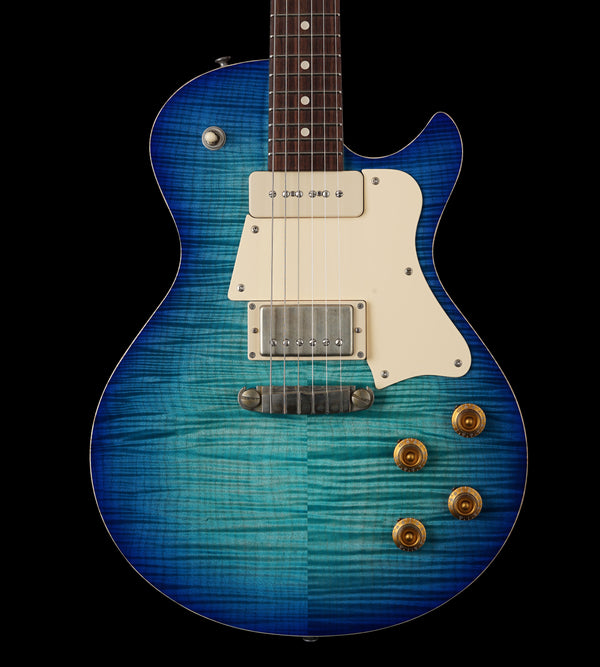 Patrick James Eggle Macon Special - Island Blue Burst - Master Grade Top
