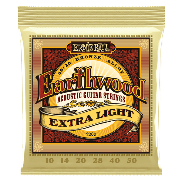 Ernie Ball Earthwood 80/20 Bronze Acoustic Guitar Strings