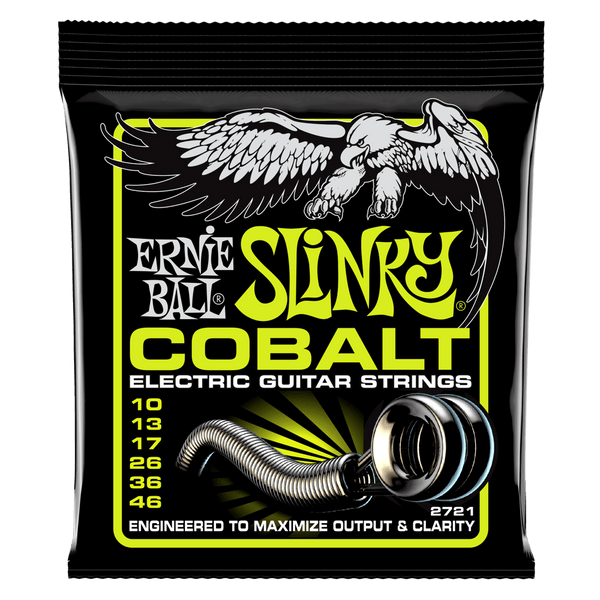 Ernie Ball Slinky Cobalt Electric Guitar Strings