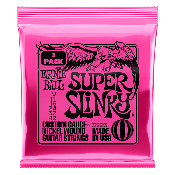 Ernie Ball Slinky Nickel Wound Electric Guitar Strings