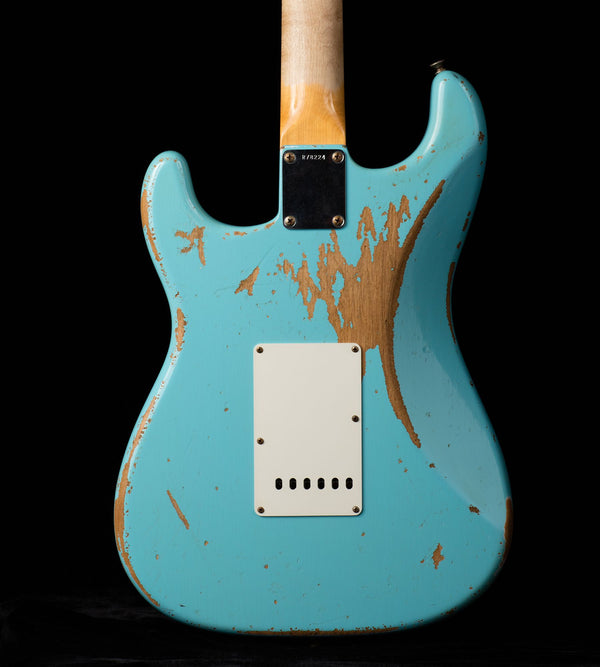 Fender Custom Shop '63 Heavy Relic Stratocaster - Daphne Blue