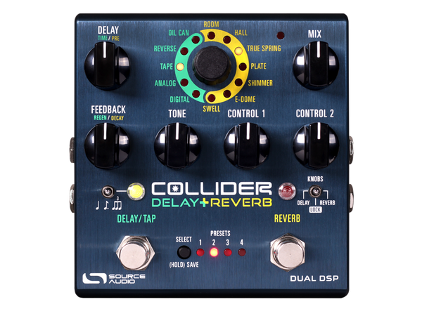 Source Audio Collider Delay + Reverb