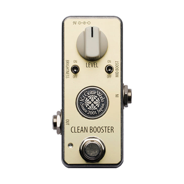 bass clean boost pedal KZ Clean Booster – Angel City Guitars