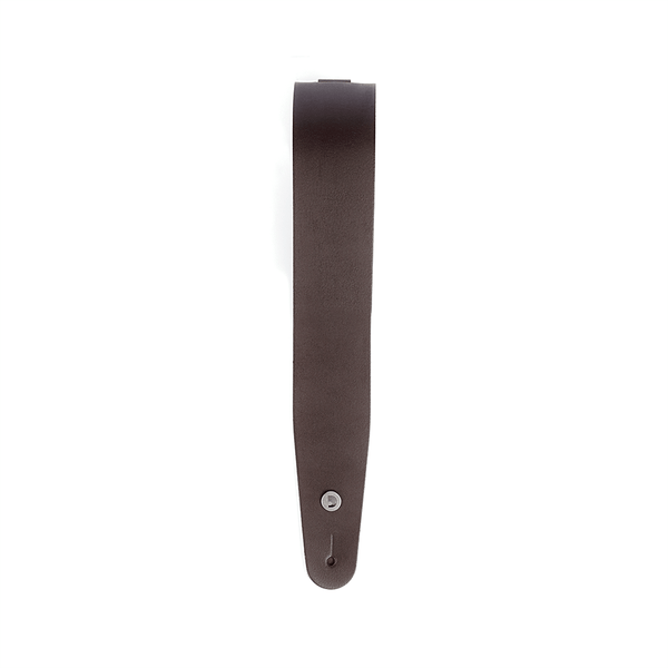 D'Addario Classic Leather Guitar Strap, Brown