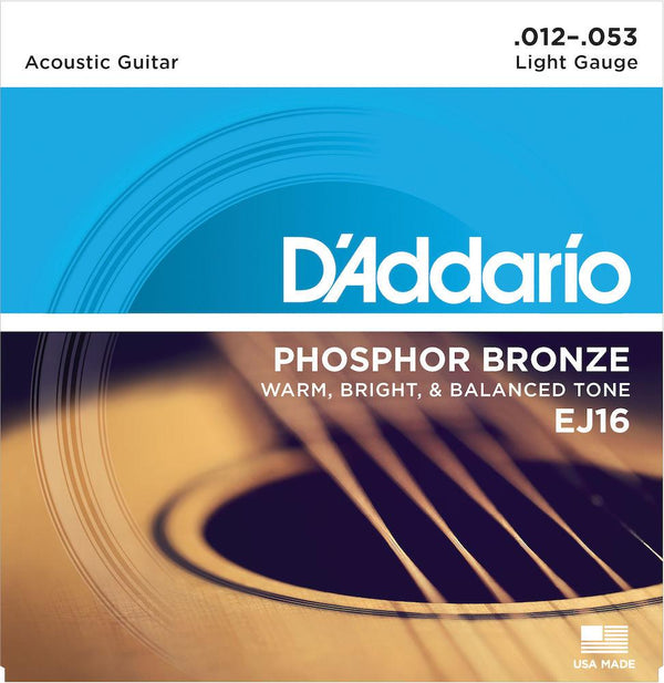 D’Addario Phosphor Bronze Acoustic Strings