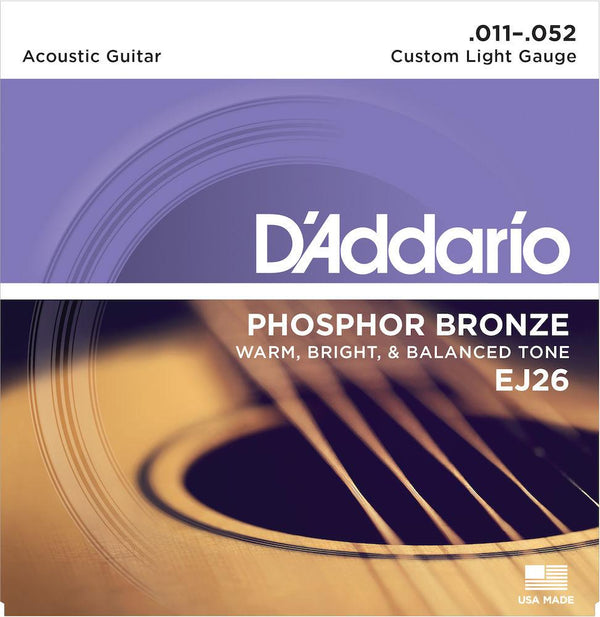 D’Addario Phosphor Bronze Acoustic Strings