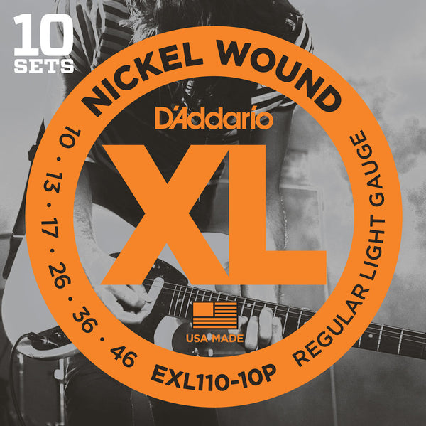 D’Addario XL Nickel Electric Strings