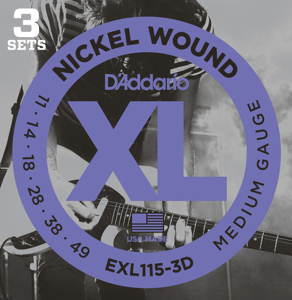 D’Addario XL Nickel Electric Strings