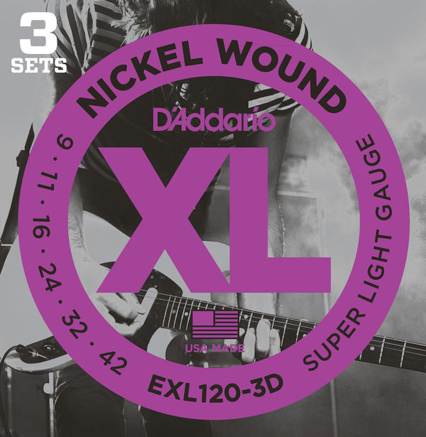 D’Addario XL Nickel Electric Strings