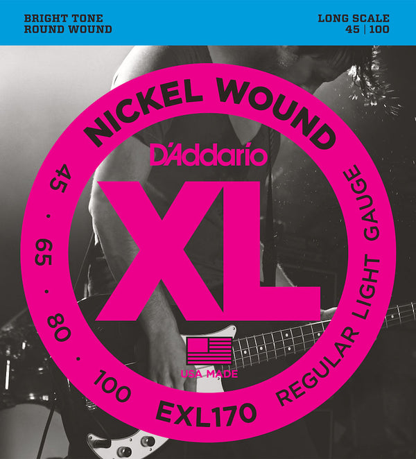 D’Addario XL Nickel Bass Strings
