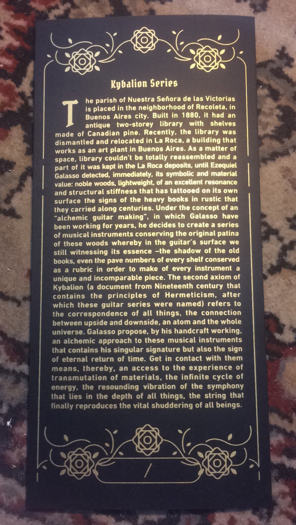 Galasso Instruments Kybalion #4