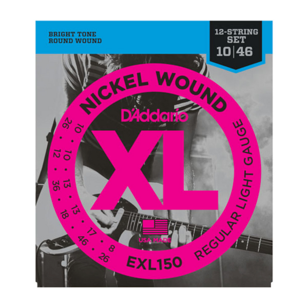 D’Addario XL Nickel Electric Strings - 12 string