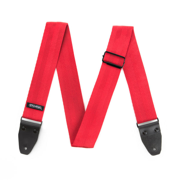 Dunlop Deluxe Seatbelt Red Strap