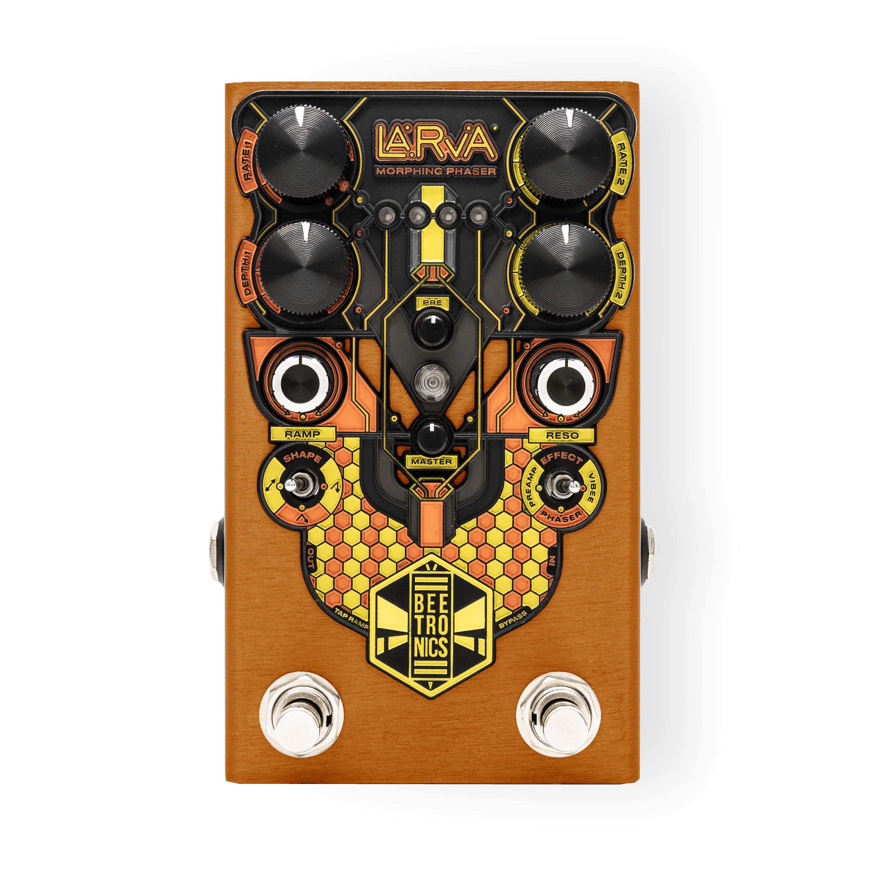 Beetronics Larva Morphing Phaser – Angel City Guitars