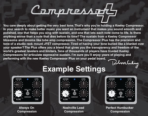 Keeley Compressor Plus