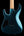Tom Anderson Angel Player 7 - Metallic Galaxy Blue