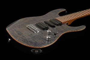 Suhr Modern Plus, Trans Blue Denim Slate, HSH, Maple