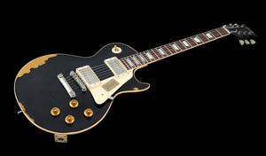 Gibson Custom Shop Les Paul Standard Black over Gold Aged