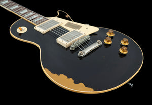 Gibson Custom Shop Les Paul Standard Black over Gold Aged