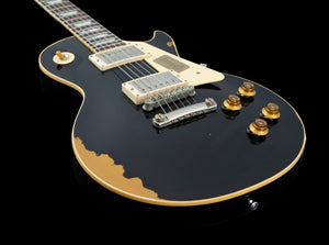 Gibson Custom Shop Les Paul Standard Black over Gold Aged