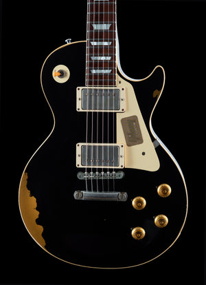 Gibson Custom Shop Les Paul Standard Black over Gold Aged