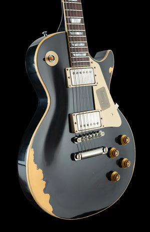 Gibson Custom Shop Les Paul Standard Black over Gold Aged