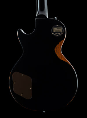 Gibson Custom Shop Les Paul Standard Black over Gold Aged