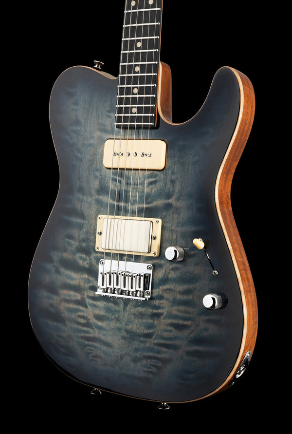 Tom Anderson Cobra Hollow - Natural Arctic Blue Burst
