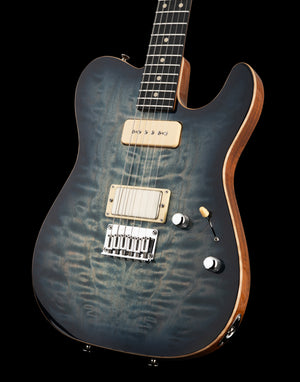 Tom Anderson Cobra Hollow - Natural Arctic Blue Burst
