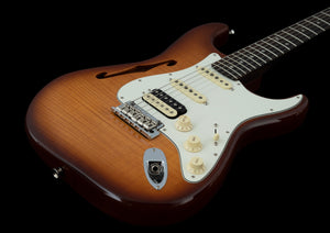 Fender Rarities Flame Maple Top Thinline Stratocaster