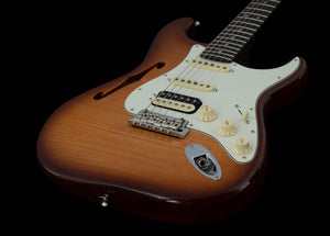 Fender Rarities Flame Maple Top Thinline Stratocaster