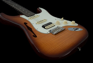 Fender Rarities Flame Maple Top Thinline Stratocaster