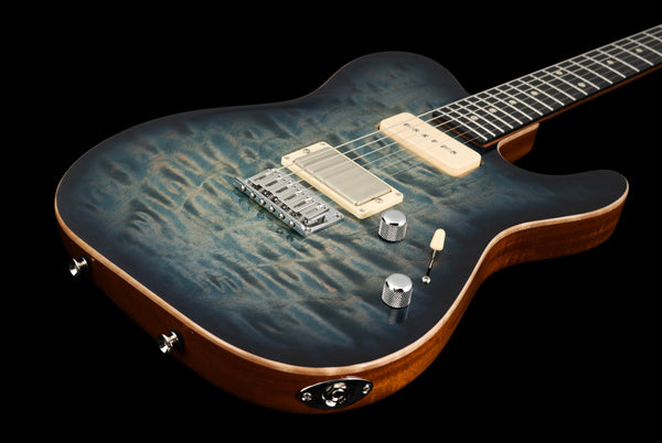 Tom Anderson Cobra Hollow - Natural Arctic Blue Burst
