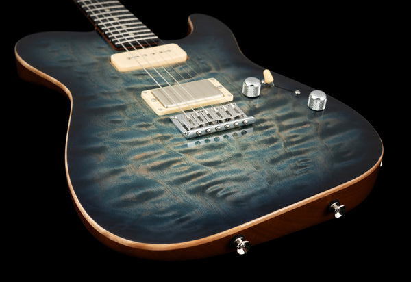 Tom Anderson Cobra Hollow - Natural Arctic Blue Burst