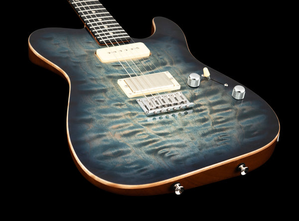 Tom Anderson Cobra Hollow - Natural Arctic Blue Burst