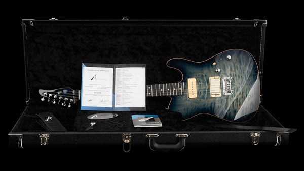 Tom Anderson Cobra Hollow - Natural Arctic Blue Burst