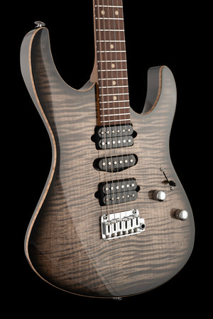 Suhr Modern Plus, Trans Charcoal Burst, HSH, Pau Ferro