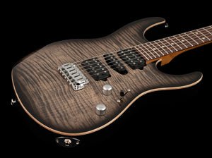 Suhr Modern Plus, Trans Charcoal Burst, HSH, Pau Ferro