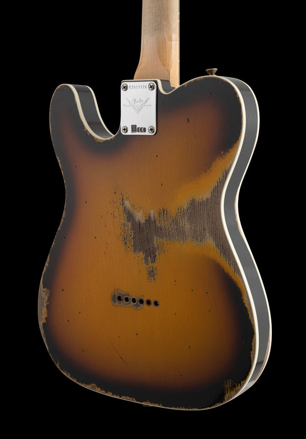 Fender Custom Shop 64 Telecaster Custom Relic - 3 Color Sunburst